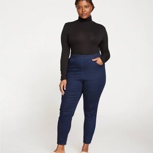 Universal Standard Deep Blue Jeggings